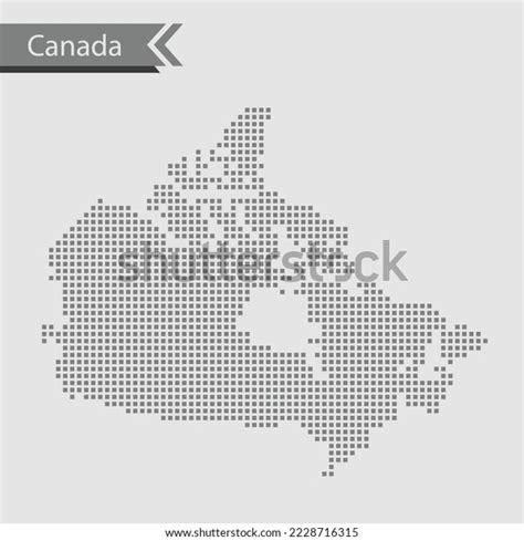 Vector Map Canada Stock Vector (Royalty Free) 2228716315 | Shutterstock