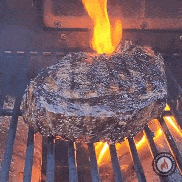 Grilling Meat Smoked Reb Bbq GIF - Grilling meat Smoked reb bbq Cooking meat - Discover & Share GIFs