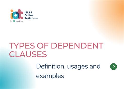 Types of Dependent Clauses | IELTS Online Tests