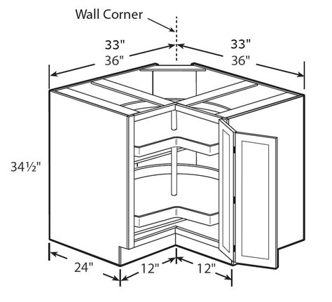 8 Images Standard Lazy Susan Cabinet Sizes And Review - Alqu Blog