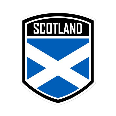 Scotland Flag Emblem Stickers Scottish Pride, Heritage, and Tradition ...