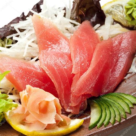 Tuna Sashimi — Stock Photo © ryzhkov86 #23470480