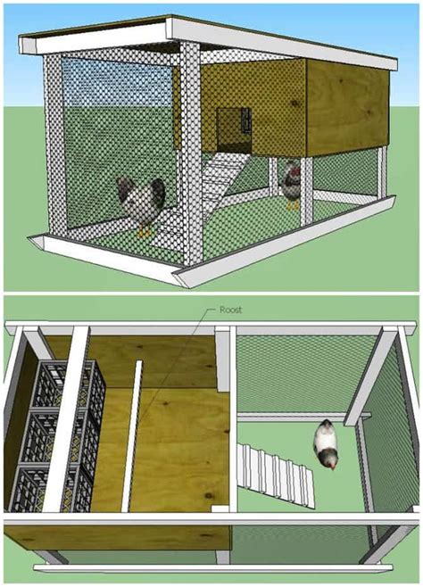 30 Free DIY Chicken Tractor Plans (Easy Building Steps) | Chicken diy ...