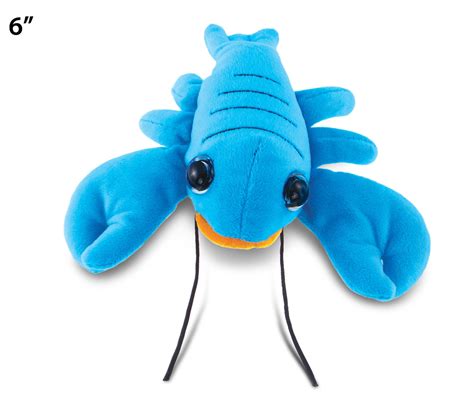 Big Eye 6" Plush - Blue Lobster