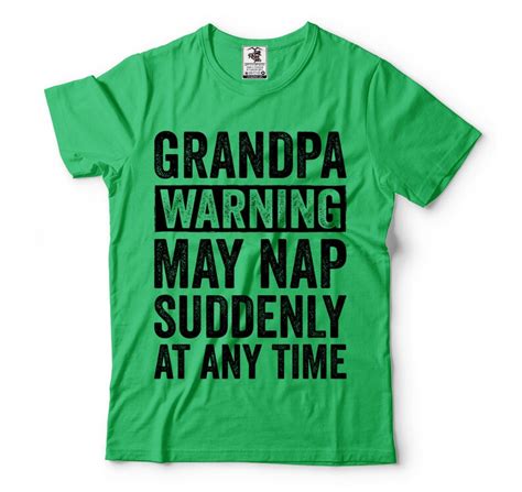 Grandpa Funny T-shirt Father's Day Papa Tee Shirt - Etsy