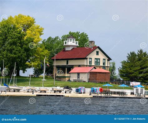 The Old Michigan City Lighthouse #1 Editorial Stock Image - Image of ...