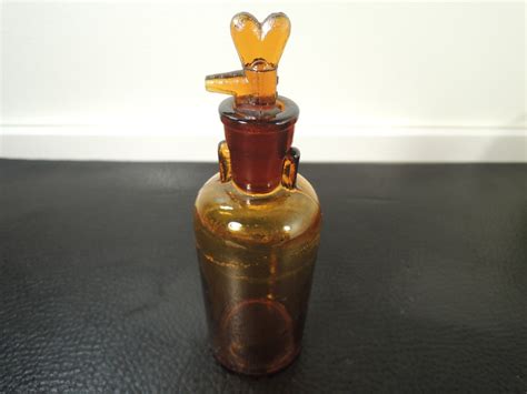 Civil War Medical Surgical Chloroform Anesthesia Drip by Drop Amber Glass Bottle -- Antique ...