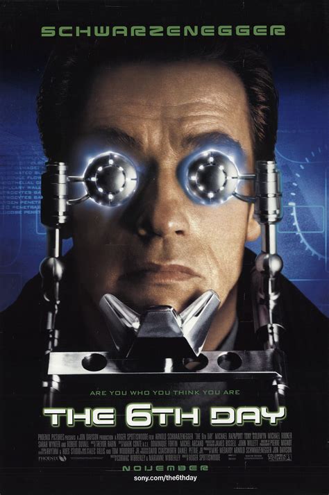 The 6th Day (2000) | Arnold schwarzenegger, Movies, Full movies