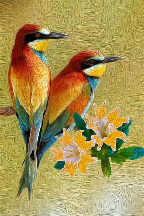 It's a beautiful world!: Photo | Birds painting, Bird painting acrylic, Watercolor bird