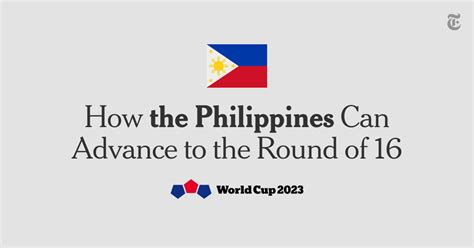 How the Philippines Can Advance to the Next Round of the World Cup ...