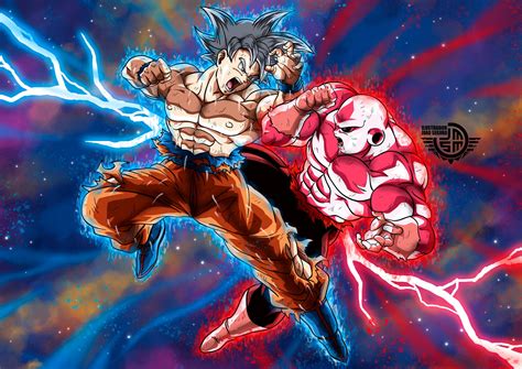 Goku Vs Jiren by ilustradorjoaosegura on DeviantArt