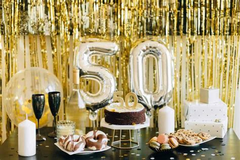 50th Birthday Party Decoration Ideas | Shelly Lighting