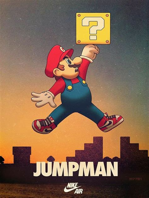 Super Mario Jumpman Digital Art by Xxxx