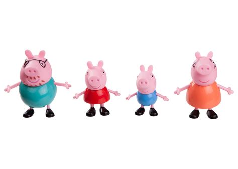 Peppa Pig Family Pack 4 figures Includes Peppa George Mummy Daddy Pig New | eBay