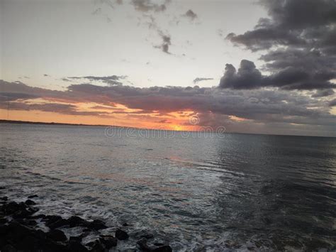 Sunset Crash Boat Beach Aguadilla Puerto Rico Stock Photo - Image of ...