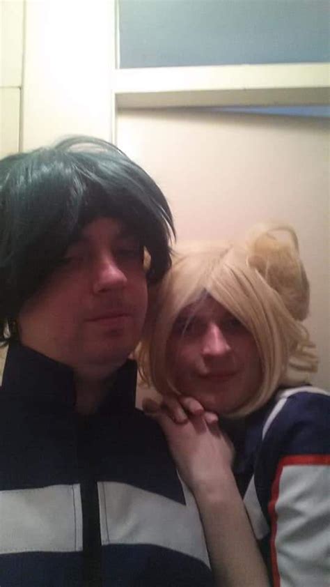 My hero academia deku and toga in uniform cosplay by mistyminxchick on ...