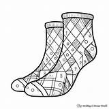 Socks Coloring Pages  Free & Printable sketch template