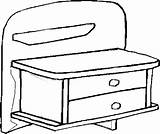 Dresser Coloring Pages sketch template