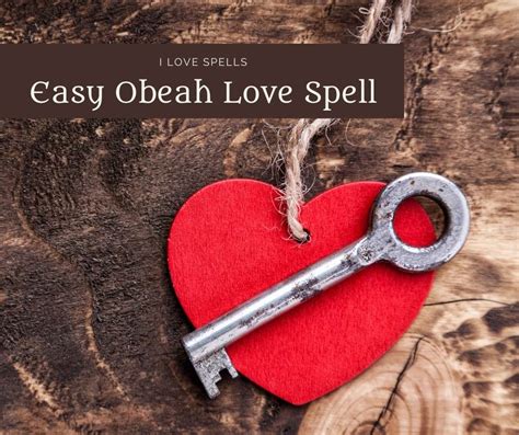 Obeah Man Incredible Love Spell