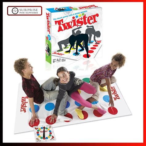 ตลก Twister เกมเกมกระดานสำหรับเพื่อนครอบครัวสนุก Twister เกมสำหรับเด็ก ...