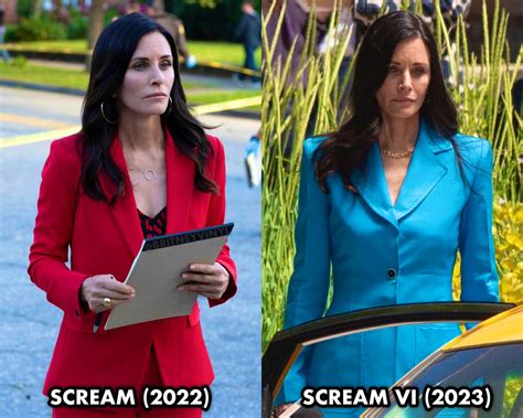 Tristan 🩸 on Twitter: "Courteney Cox as Gale Weathers SCREAM (2022) • SCREAM VI (2023) https://t ...