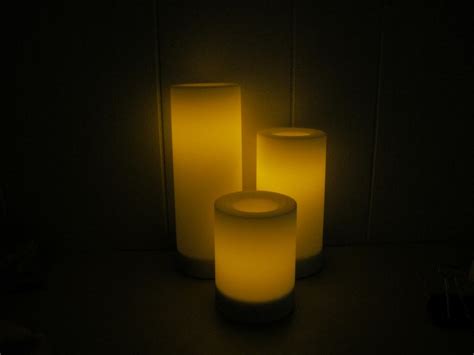 Grand Outdoors Flameless Pillar Candles {Review & Giveaway}