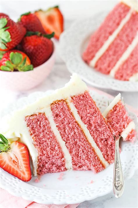 Better Than the Box Mix Strawberry Cake with Cream Cheese Frosting! | Recipe | Strawberry cake ...