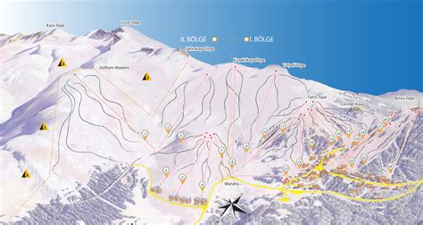 Uludag Trail map - Freeride