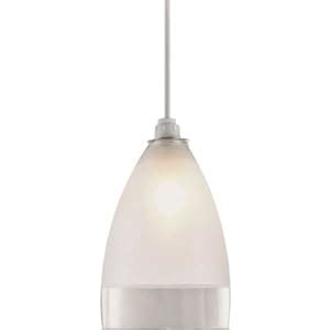 Essentialz Clear and Frosted Glass Pendant Light Shade with Soft glow Nightlight: Amazon.co.uk ...