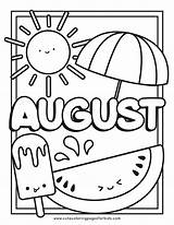 Free August Coloring Pages Printable Unleash Your Creativity This Month sketch template