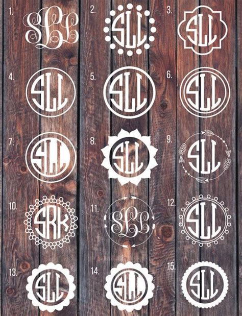 Monogram Sale by CreateYourselfFinds on Etsy | Monogram stickers ...