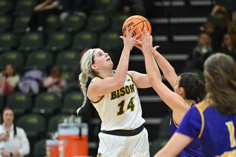 NDSU Women’s Basketball Tops Western Illinois in Summit League Opener ...