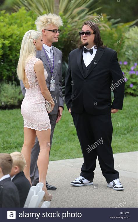 Austin 'Chumlee' Russell. Rick Harrison weds DeAnna Burditt at the Stock Photo: 148542327 - Alamy