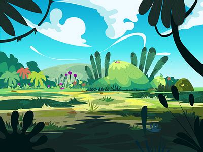 Vector Background Illustration by Barkat Ayesha on Dribbble