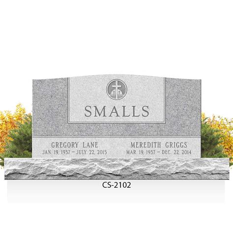 Double Headstone, Gravestone, and Tombstone Prices — Brown Memorials