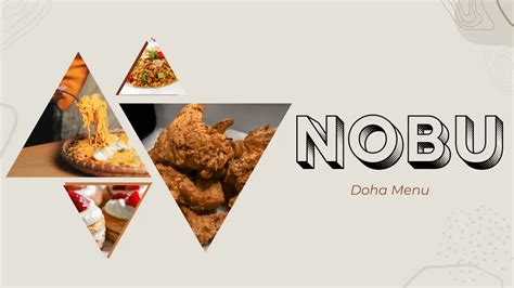 Nobu Doha Menu 2023 – Qatar Xplorer