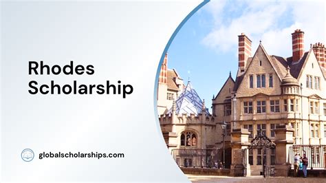 Rhodes Scholarship for International Students - Global Scholarships