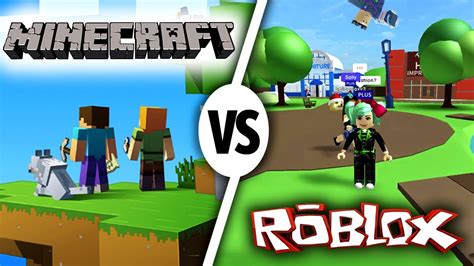 Roblox And Minecraft Comparison - Esys Robux