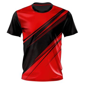 Red Black Shirt Sport Jersey Design Vector, Red Black, Sports, Jersey PNG and Vector with ...