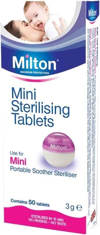 Milton - Mini Sterilising Tablets - 50pcs Buy, Best Price. Global Shipping.