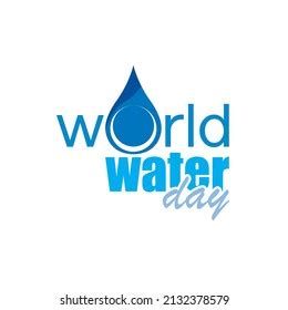 World Water Day Logo Design Illustration Stock Vector (Royalty Free ...