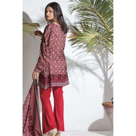 Ajrak Lawn Dress for Women. Buy online in Pakistan!