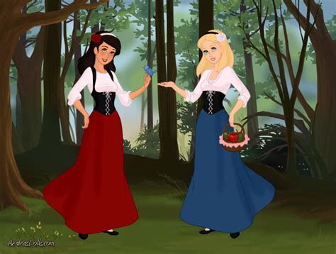 Snow White And Rose Red by disneyfan108 on DeviantArt