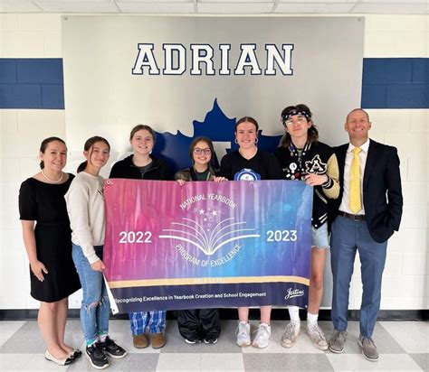 Adrian High School yearbook program earns national award