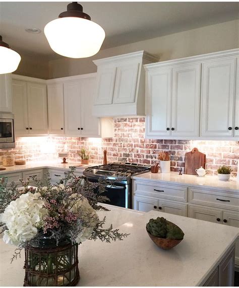 Pin by Veronica Hoff on For the Home | Kitchen remodel, Kitchen design, Brick kitchen