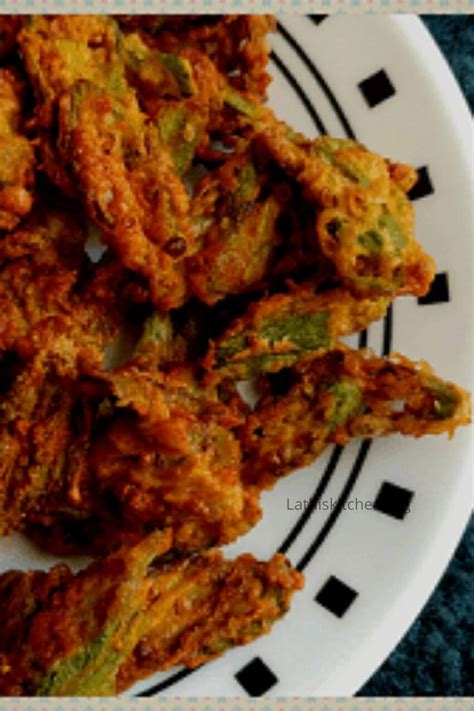 Okra fry - How to make crispy okra fry - Lathi's Kitchen