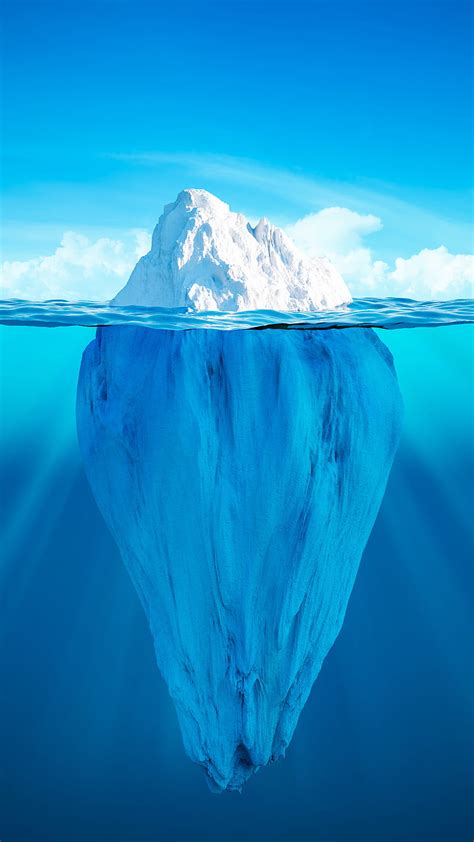 Iceberg, blue, climate, environment, ice, nature, ocean, sky, snow, surface, HD phone wallpaper ...