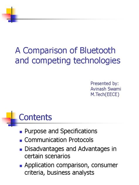 (PDF) Bluetooth Comparison Short - DOKUMEN.TIPS