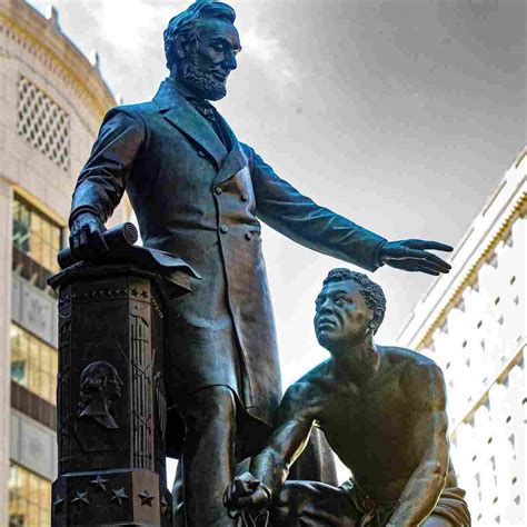 Boston To Remove Statue Depicting Abraham Lincoln With Freed Black Man At His Feet | Statue ...