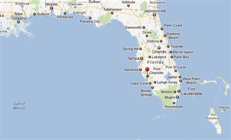 Map Florida Port Charlotte - Gratia Georgianne